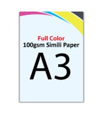A3 Flyer 100gsm Simili Paper