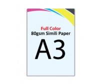 A3 Flyer 80gsm Simili Paper - FREE DELIVERY PENINSULAR MALAYSIA