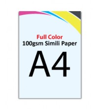 A4 Flyer 100gsm Simili Paper  - FREE DELIVERY PENINSULAR MALAYSIA