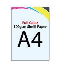 A4 Flyer 100gsm Simili Paper