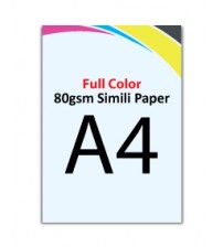 A4 Flyer 80gsm Simili Paper